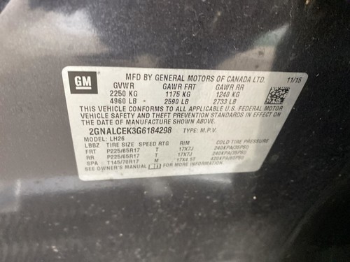 Info-GPS-TV Screen Display Screen Dash Mounted Lower Fits 10-17 TERRAIN 1008536 - Picture 7 of 12