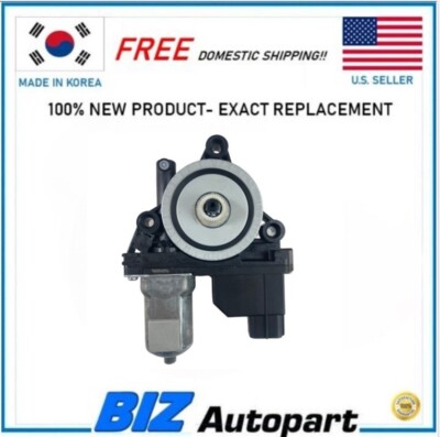 FR LH Power Window Motor W/O Auto up/Down for 2015-18 Hyundai Sonata 82450-C1010