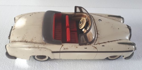 Vintage Schuco Elektro Hydro-Car 5720 Beige Made in Western Germany - Picture 5 of 18