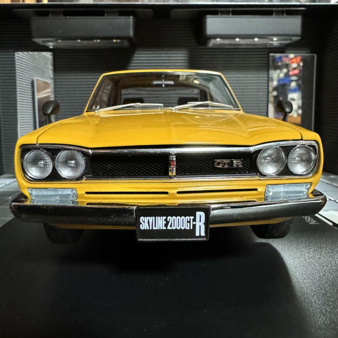 AUTOart 1/18 Nissan Skyline Hardtop 2000GT-R KPGC10 Yellow