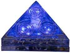Patented Vibonite Orgonite Pyramid (Vibe Style - Clarity)