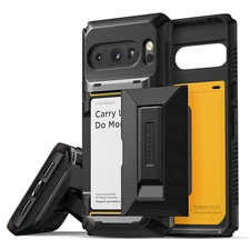 For Google Pixel 8 / 8 Pro Case VRS [Damda Glide Hybrid] Wallet Cover Kickstand