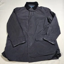 Polo Ralph Lauren Mens Hooded Parka Coat Jacket Vest Wool Black L