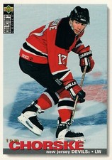 #237 Tom Chorske New Jersey Devils 1995-96 Upper Deck Collector's Choice Hockey 
