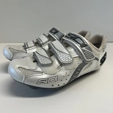 SIDI Womens Carbon Millennium White Road Cycling Shoes EU Sz 38 1/2