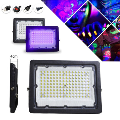LED UV Blacklight 395nm Ultraviolet Lamp Body Paint Fluorescent Light Glow Party