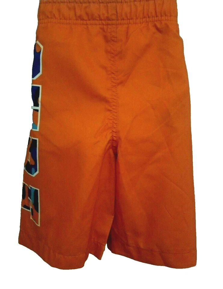 Pantalones cortos de natación J caqui para niños talla S naranja estampado surf talla S Foto 3 de 4