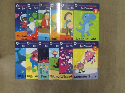 LEVEL 1-12 MARIENKÄFER BIN BEREIT... FÜR PHONIKBÜCHER ** £4,50 UK POST ** TASCHENBUCH