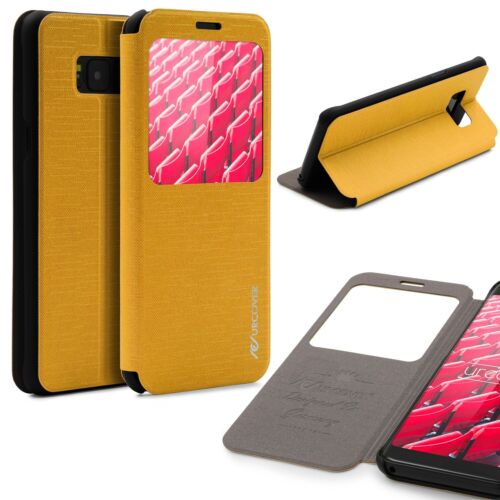 Urcover® View Case Custodia Protettiva Wallet Cover Etui Borsa Cellulare Samsung - Foto 11 di 18