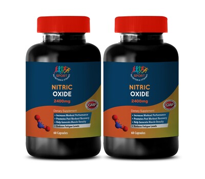 Improves Blood  Circulation - NITRIC OXIDE 2400mg - Nitric Oxide Pills 2B