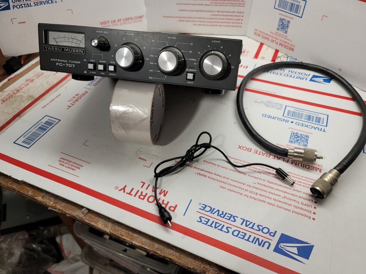 YAESU MUSEN アンテナチューナー FC-707 RigPix Database - Accessories - Yaesu FC-707