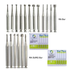 Wave Dental Carbide Burs Slow Speed Latch RA 1 2 3 4 5 6 8 Surgical RA SURG 557