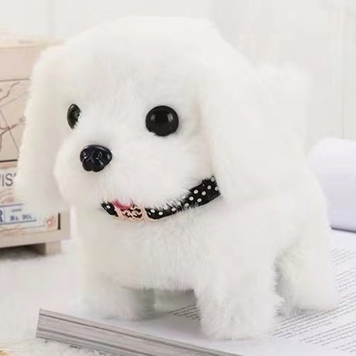 Electronic Walking And Barking Plush Dog Toy Interactive Puppy Dog Skin-friendly - Picture 6 of 16