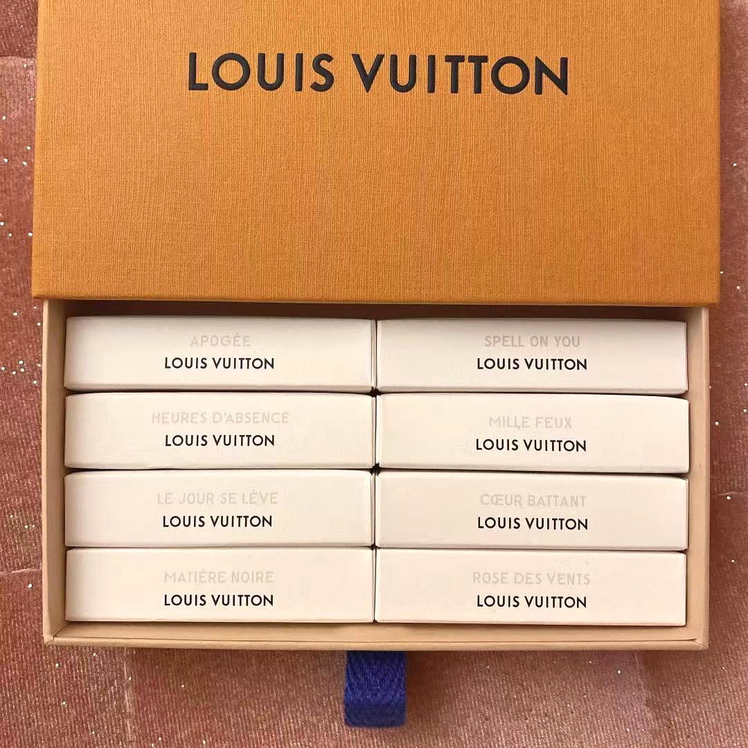 Louis Vuitton Cologne Perfumes Collection Discovery Sample Set Vials Spray  5pc