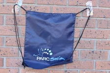 DRAWSTRING GYM SWIM BACK PACK BAG / GYM SACK  POLYESTER NEW , NEVER USED