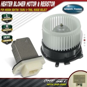 A-Premium HVAC Blower Motor With Cage Nissan Sentra Rogue A-Premium HVAC Blower Motor With Cage - Compatible With Nissan Sentra 2007-2012 & Rogue 2008-2015 Nissan Blower Motor - Foto 8