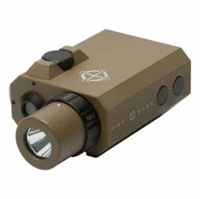 Sightmark LoPro Mini Combo Flashlight & Green Laser Sight Dark Earth SM25012DE