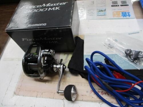 Shimano 12 Force Master 3000MK MUTEKI Electric Reel Used with Box F/S