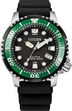 Citizen Eco-Drive Men's Promaster Diver Black Strap Watch 44mm bn0155-08e