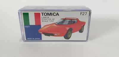 Tomica F27 LANCIA STRATOS HF 1/57 Made in Japan Classic car | eBay