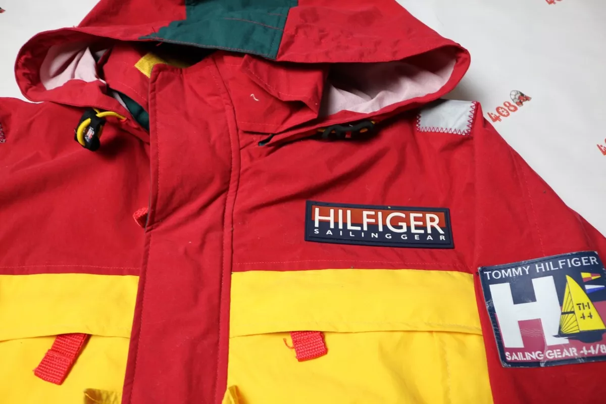 Tommy Hilfiger Sailing Gear Men's Small Multicolor Color Block | eBay