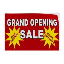 Decal Stickers Vinyl Store Sign Label Business
