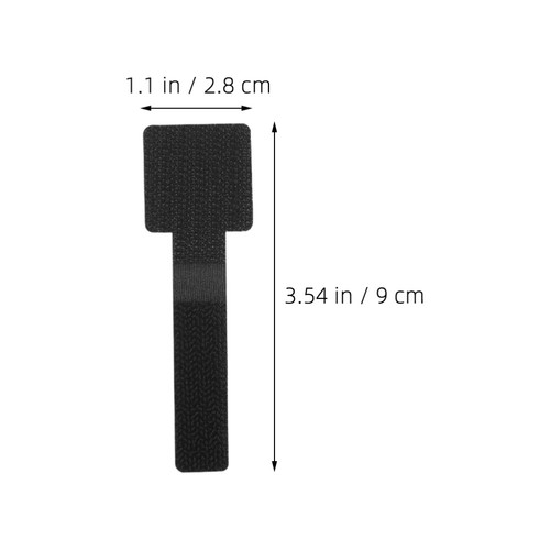 50 Pcs Data Cable Storage Strap Markers Electronic Identification Tags - Photo 3/12