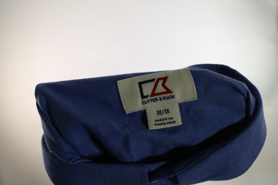 Mens Cutter & Buck Blue Button Down Shirt Size M Medium EUC - Image 3 of 4