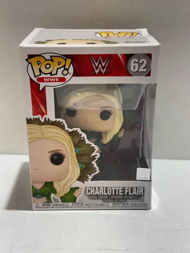 FUNKO POP! WWE: CHARLOTTE FLAIR #62 VINYL FIGURE VAULTED NEW