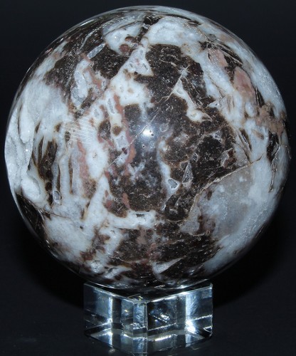 Esfalerita Peruana Druzy Esfera / 2.69" (68.32 mm) / 14.90 oz (422.40 gr) 3292 - Imagen 4 de 18