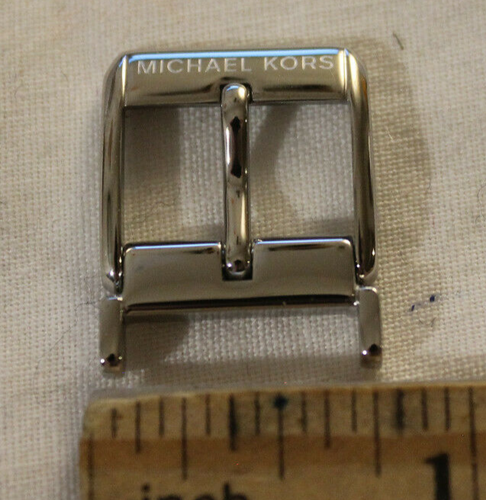 Authentic accesso Michael Kors Orologio Di Ricambio D'argento Fibbia, 3/4th  pollici, | eBay