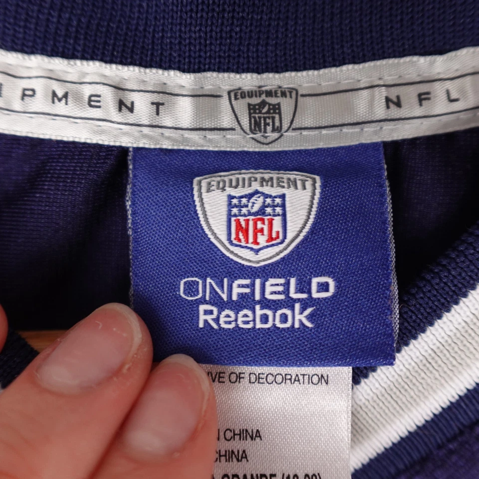 Camiseta De Colección Dallas Cowboys Juvenil XL Azul Roy Williams #11 NFL Fútbol Reebok Foto 3 de 4