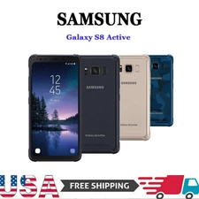 Original Samsung Galaxy S8 Active G892A 64G AT&T Unlocked Mobile Phone OPEN BOX 
