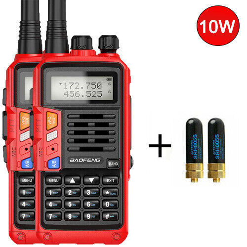 BAOFENG 136-174MHZ TRI-BAND WALKIE TALKIE TWO WAY RADIO FM HAM LONG RANGE RADIOS - Afbeelding 28 van 37