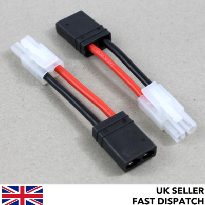 TRX Buchse auf Tamiya Buchse Adapter/Draht/Kabel 30mm 14 AWG (TRAXXAS)