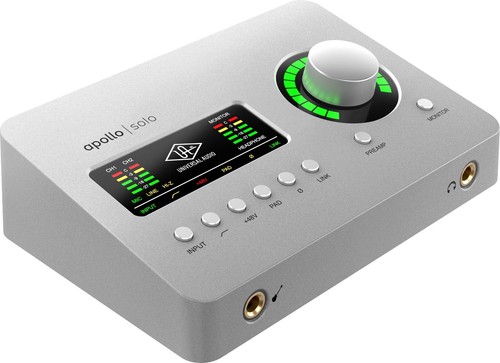 Universal Audio Apollo Solo Heritage Edition Thunderbolt 3 Audio Interface with