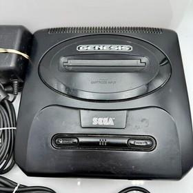 Sega Genesis Model 2 Console Bundle TESTED 2 Controllers All Cables RF