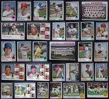 (VG) 1973 Topps Baseball Cards Complete Your Set U You Pick From List 1-220