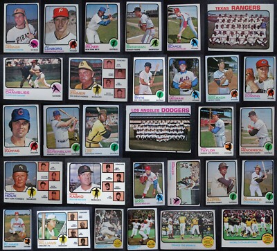 (VG) 1973 Topps Baseball Cards Complete Your Set U You Pick From List 1-220