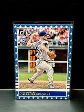 2019 Diamond Kings Independence Day RC Caleb Ferguson #245 - Los Angeles Dodgers
