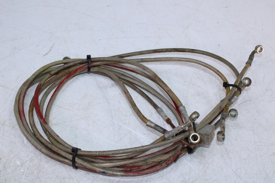 Juego de mangueras de freno 11-13 Polaris Rzr Xp 900 1911603 1911604 1911605 1911606 Foto 4 de 4