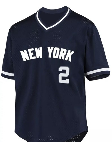 Derek Jeter #2 Practice Custom Jersey New York Yankees - XL, Stitched Unbranded - Picture 2 of 4