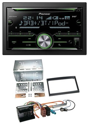 Pioneer Bluetooth MP3 DAB 2DIN USB CD Autoradio für Citroen Berlingo C2 C3 Jumpy