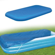 Rectangular Pool Cover Thickened PE Dustproof Waterproof above Ground Pool Cover