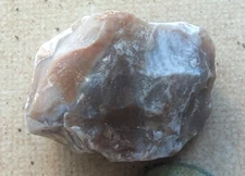 Natural MINERAL Rough Raw FLINT ?  Ancient Stone Rock Netanya Beach Israel #388