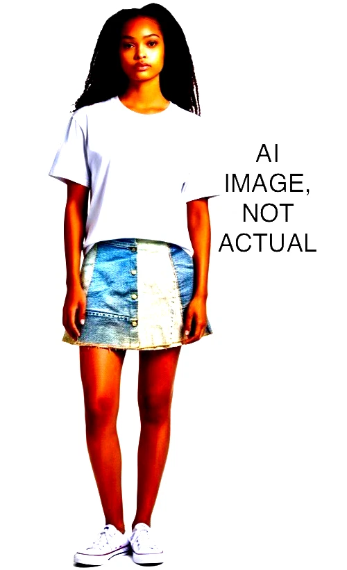 RARA Falda de Jean Lauryn_Hill-Everything AUTÉNTICA Frontal a Presión X-PEQUEÑA Foto 2 de 4