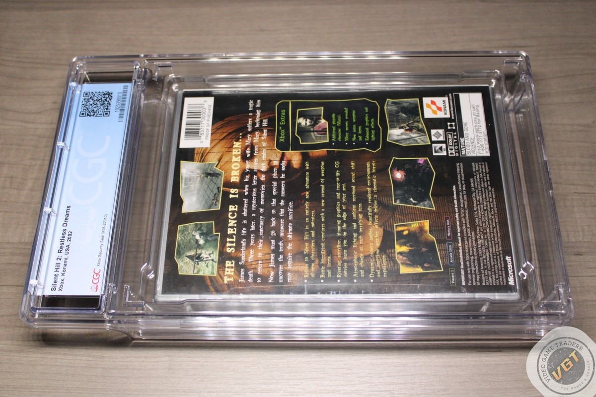 CGC 9.6 A+ - Silent Hill 2 [Platinum Hits] Original Xbox 2003 NEW