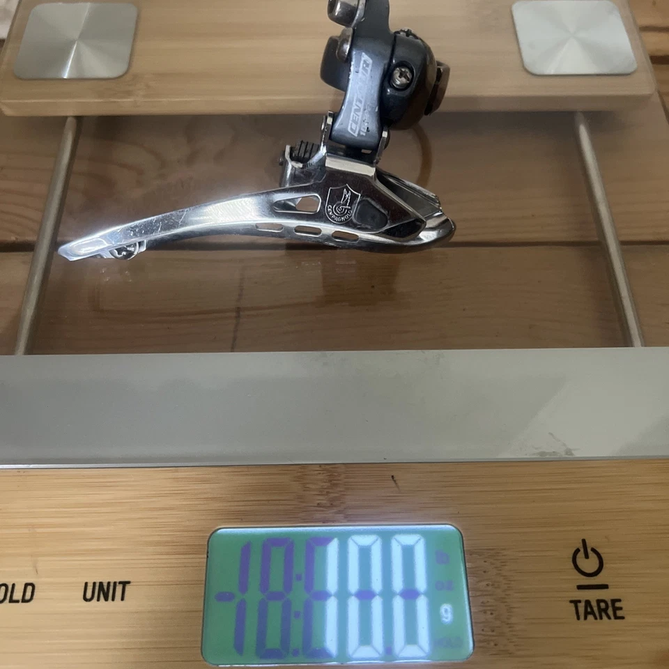 复古 Campagnolo Centaur 2x10 速度前变速器夹 32 毫米轻度使用 — 第 4/4 张图片