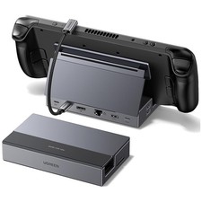 DP Monitors Dock: 4K 120Hz, 100W PD - Legion Go, ROG Ally