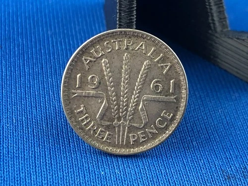1961 Australia Threepence — photo from the most recent tracked eBay sale